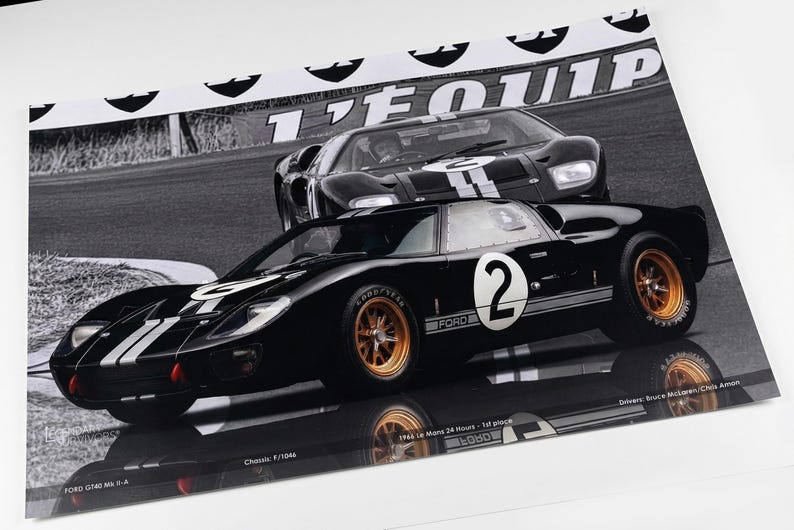 Ford GT40 Mk II-A P/1046 1966 Le Mans - Legendary Survivors Series ...