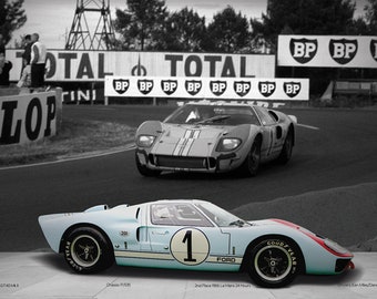 Chassis P/1015 GT40 Mk II, 2nd Place 1966 Le Mans 24 Hours-Ken Miles/Denny Hulme, LEGENDARY SURVIVORS® Series