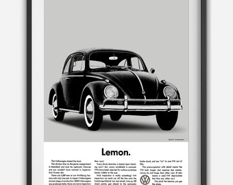 VW Lemon Advertisement - Restored and Remastered