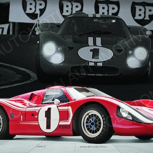 ID40 Mk IV, 1. Platz 1967 24-Stunden-Lauf von Le Mans-Dan Gurney / A.J. Foyt, LEGENDARY SURVIVORS® Serie