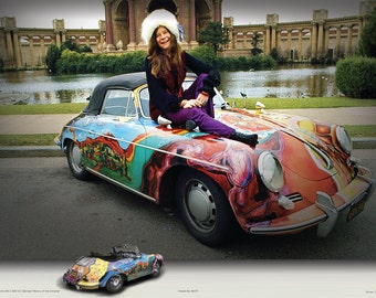 Janis Joplin&#39;s 1964 Porsche 356, LEGENDARY SURVIVORS® Series
