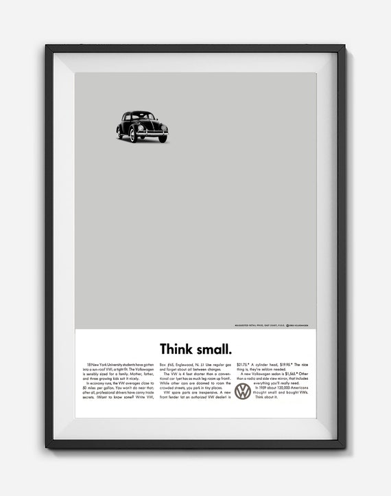 VWの当時の広告LIFE VWの当時の広告LIFE