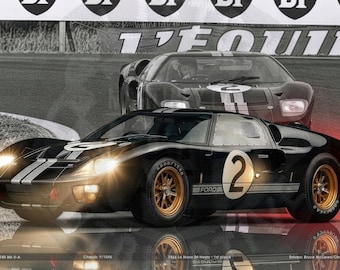 Ford GT40 Mk II-A P/1046 1966 Le Mans - Legendary Survivors Series