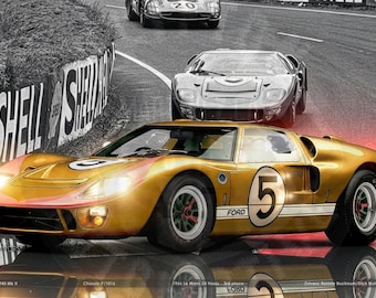 ID40 Mk II P/1016, 1966 Le Mans - Legendary Survivors Series