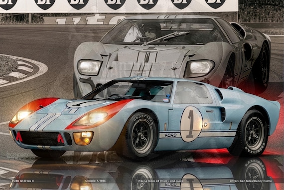 フォード GT40 Mk II P/1015 1966年ル・マン - レジェンダリー