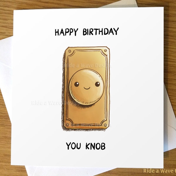 Funny Crude Birthday Card - Etsy