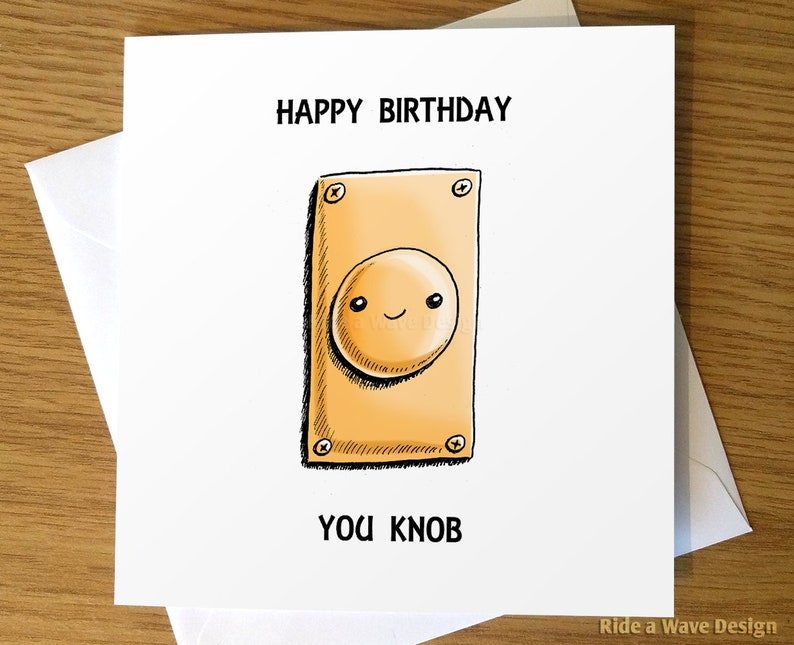 Funny Rude Birthday Card Offensive Birthday Card Happy Etsy