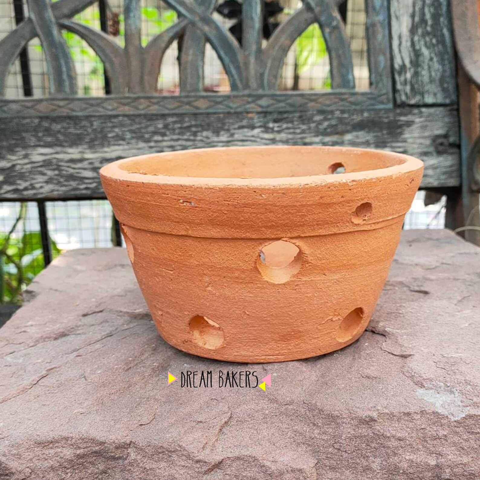 4 5.5 inch Orchid Pot Terracotta Red Clay Soil Earth Small Etsy