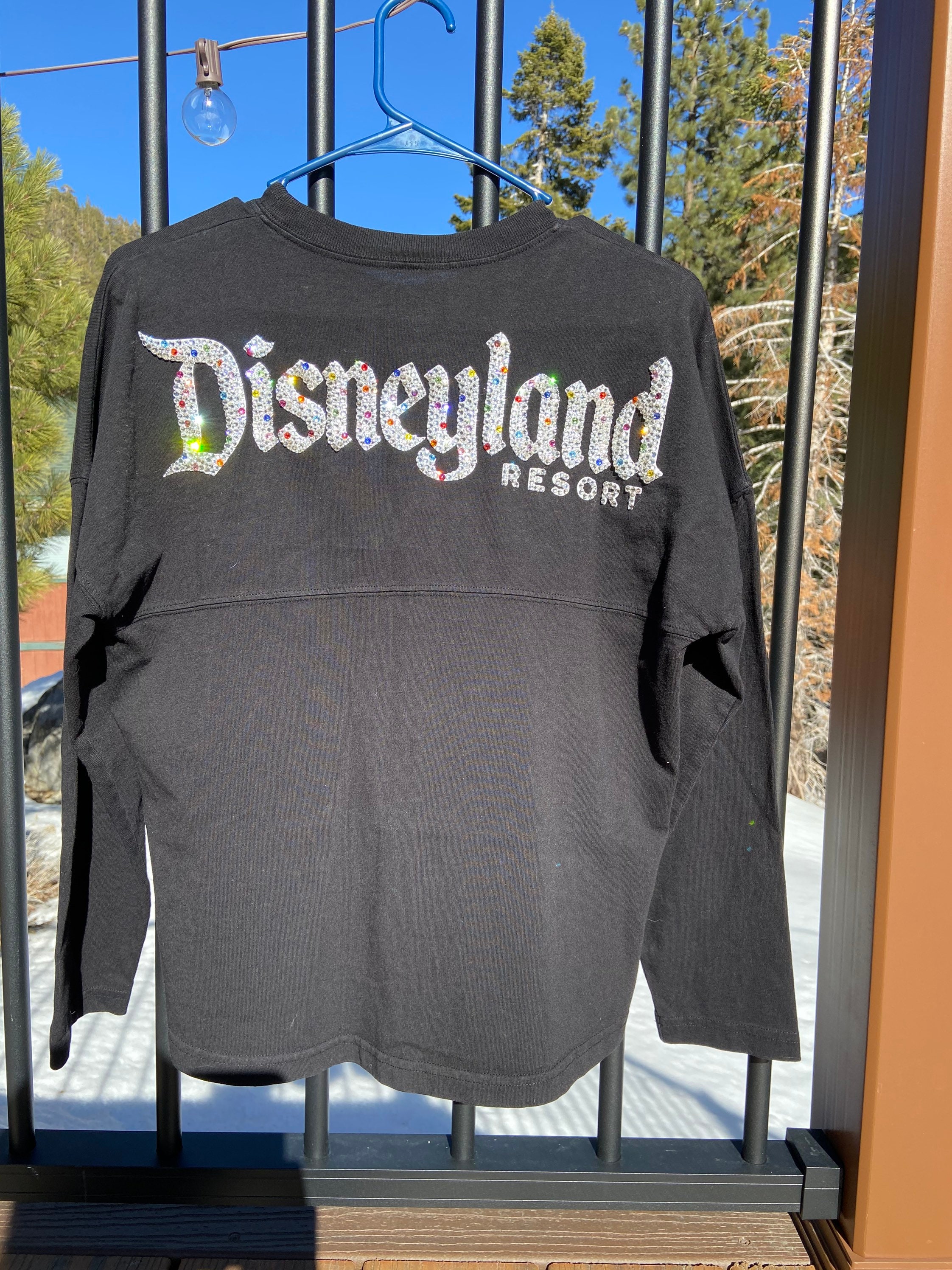 Youth XL Disneyland Spirit Jersey With Colored Swarovski Crystals