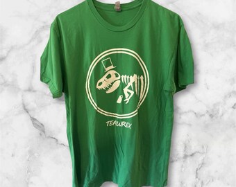 Vintage TeaWrex Green Tshirt