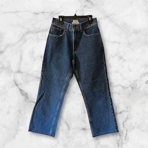 Vintage LL Bean Blue Jeans 80s 90s Era Retro Size 4 Petite Pants
