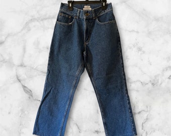 Vintage LL Bean Blue Jeans 80s 90s Era Retro Size 4 Petite Pants