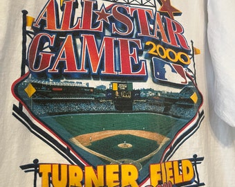 Vintage Atlanta Braves All Star Game Year 2000 Turner Field 