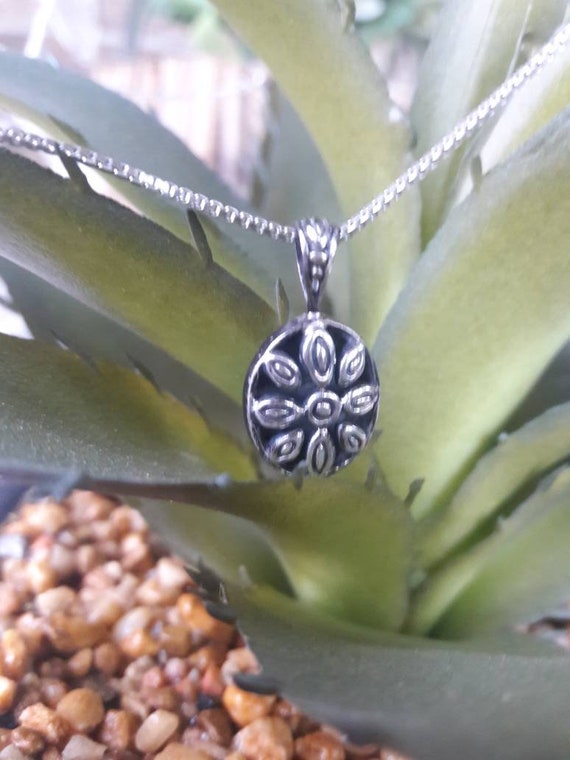 Vintage Sterling Silver Sunflower Flower Minimali… - image 4