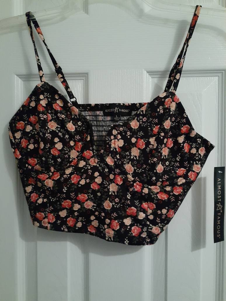 Black Rose Bralette 