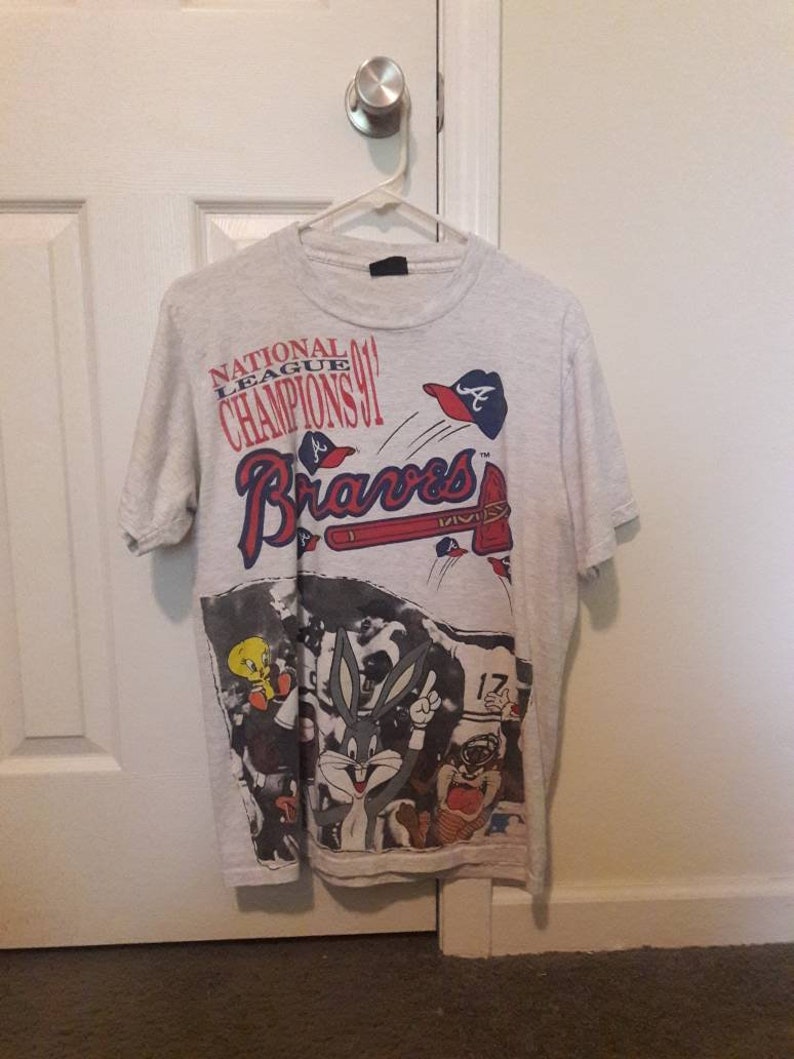 vintage atlanta braves t shirt