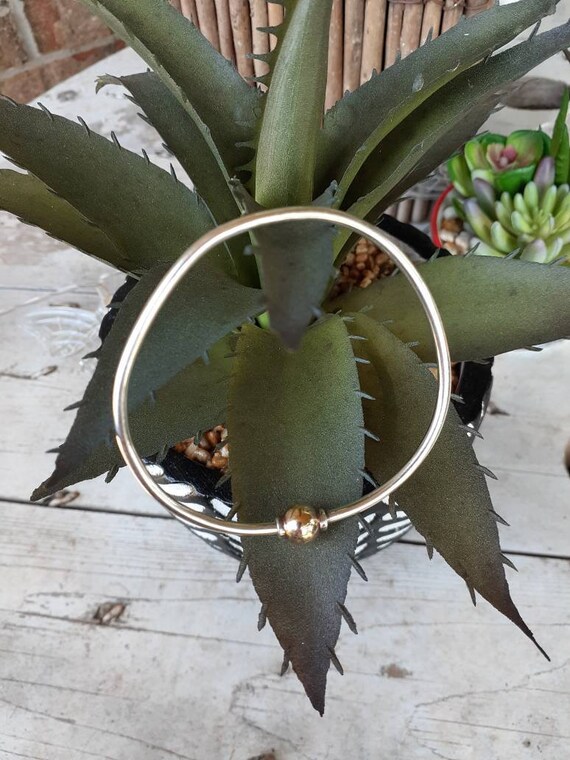 Vintage Sterling Silver and Yellow Gold Beach Ball