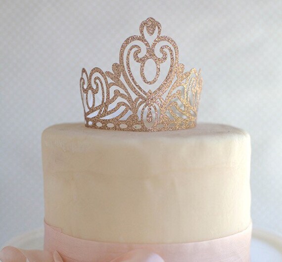 Crown Cake Topper Etsy