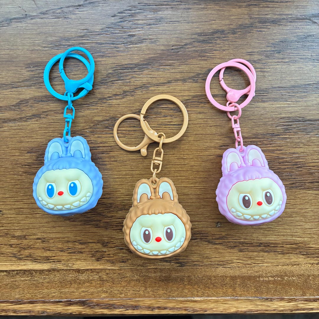 Labubu Keychains - Etsy