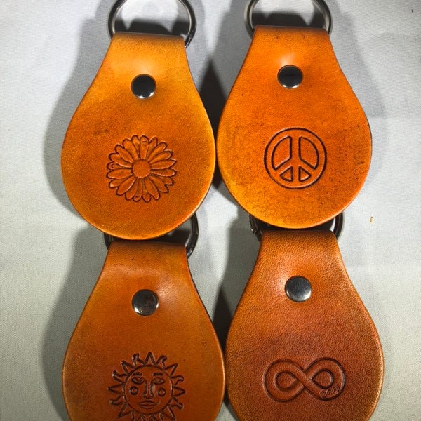 Stamped Leather Etsy