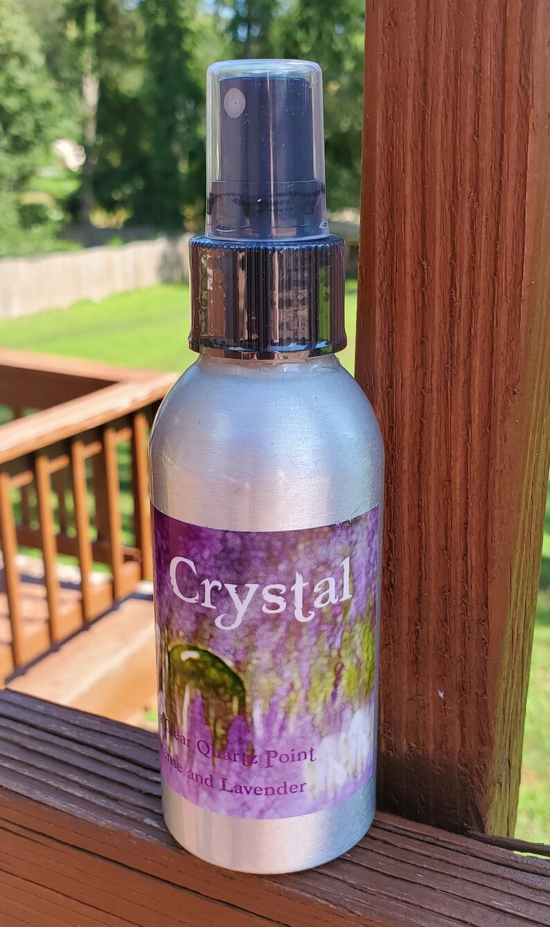Crystal Aromatherapy Mist Aura Spray Levanta vibraciones de Etsy España