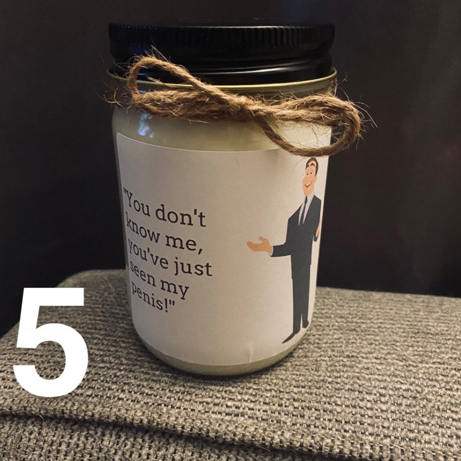 The Office Inspired Candle The Office Soy Candles Funny Etsy