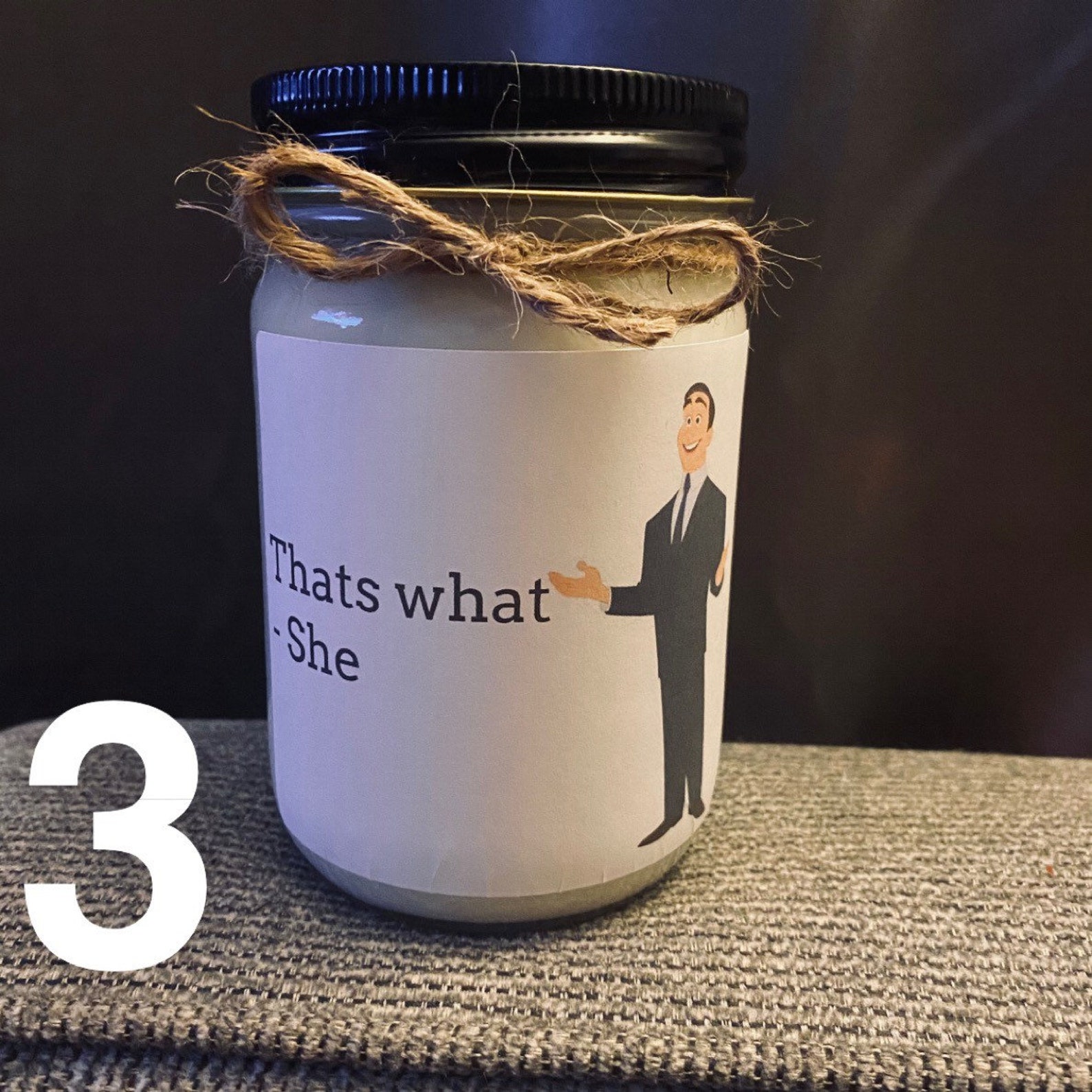 The Office Inspired Candle The Office Soy Candles Funny Etsy