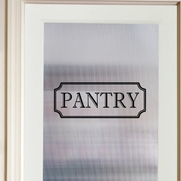 pantry door decal | kitchen decals | kitchen pantry | pantry door | pantry organization | pantry decal | kitchen decor | pantry decor | sign