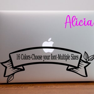 Name Decal | Custom Name Decal | Name Vinyl decal | Name Tag | Label Decals | Decal Sticker | Name Sticker | Name Stickers