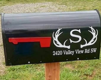 Mailbox Monogram | Mailbox Decal |  Mailbox Numbers | Mailbox decals | Mailbox Sticker | Mailbox Number Decal | Address decal | number decal