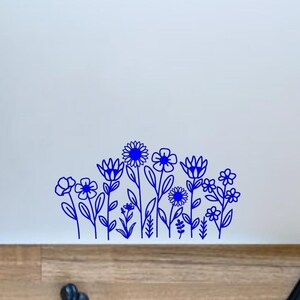 Wildflower Decal –Boho Sticker- Wildflower bundle -Nature-Inspired Sticker for Home, Laptop, Water Bottle, or More