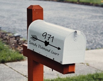 House Numbers | Mailbox Decal | Mailbox Numbers | Custom Mailbox | Personalized Address Sticker | Decal For Mailbox | Address Decal |