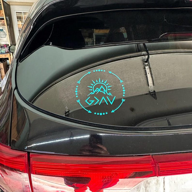 God Is Greater Than The Highs and the Lows Decal | Religious Decal | Christian Decal Car Decal | Laptop Decal | Inspirational Decal image 5