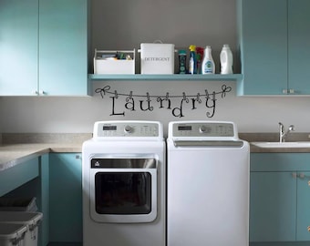 Laundry Room Decor - Laundry room decal - Laundry Room Art - Home Decor