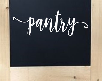 pantry door decal | kitchen decals | kitchen pantry | pantry door | pantry organization | pantry decal | kitchen decor | pantry decor | sign