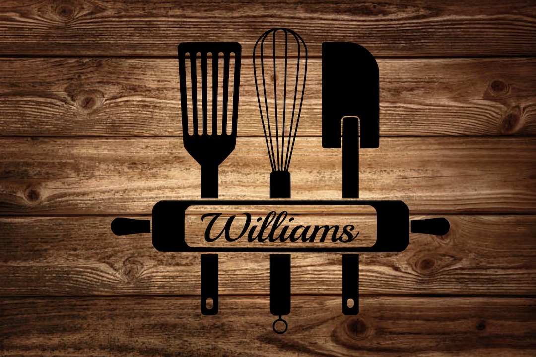 Noodle Board Decal Personalized Name Wreath Monogram Decal Family Last