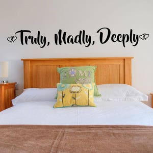 Bedroom Wall Decal | Wall Decor | Bedroom Decor | Bedroom Wall Decal | Vinyl Wall Decal | Inspirational Quote