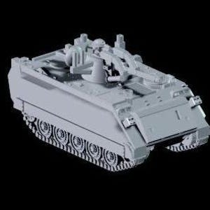 M163 VADS APC  1/72 and 1/100 scale, 3D Resin Printed Near Modern War Flames Of War Team Yankee
