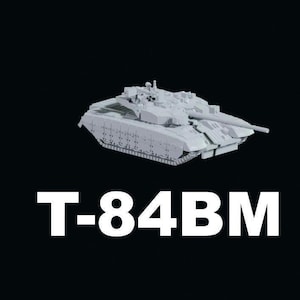 T84BM, T-84U, T-64A, T-64B Ukraine Tanks 1/72 and 1/100 scale, 3D Resin Printed Near Modern War flames of war team yankee