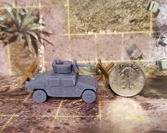 Maquette Militaire Cougar Mastiff MRAP – 1/35 – Impression 3D Résine – Gris