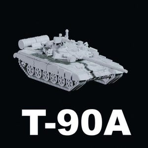 T72b3, T80bv, T-80bvm, T-90m, T-90a Russian Tanks 1/72 and 1/100 scale, 3D Resin Printed Near Modern War flames of war team yankee