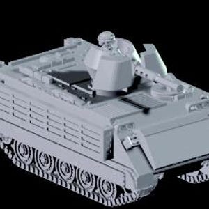 M113A3 APC  1/72 and 1/100 scale, 3D Resin Printed Near Modern War Flames Of War Team Yankee
