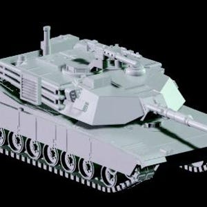 M1A2 Tanks ,TUSKs SEP, TUSK II   1/100 scale, 3D Resin Printed Near Modern War Flames Of War Team Yankee