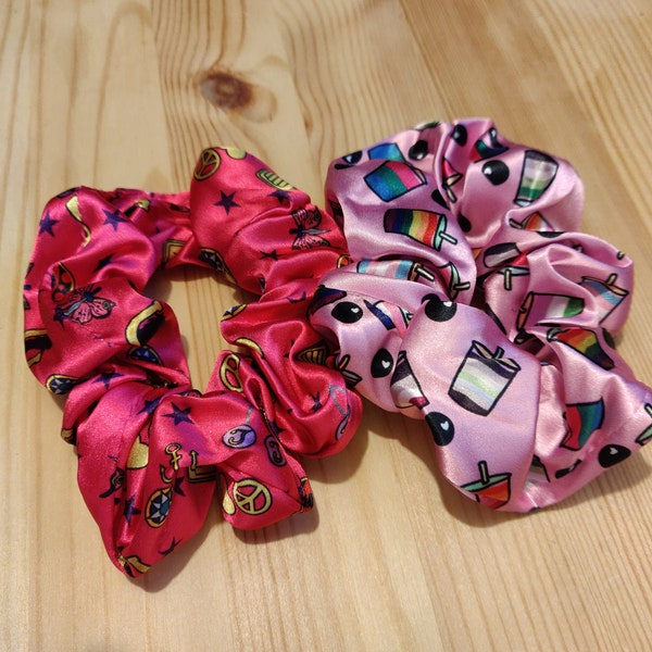 Pride or Anime Themed Scrunchies