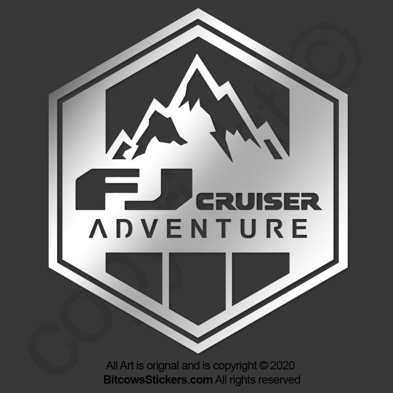 FJ Cruiser Adventure Window Sticker Decal - Etsy
