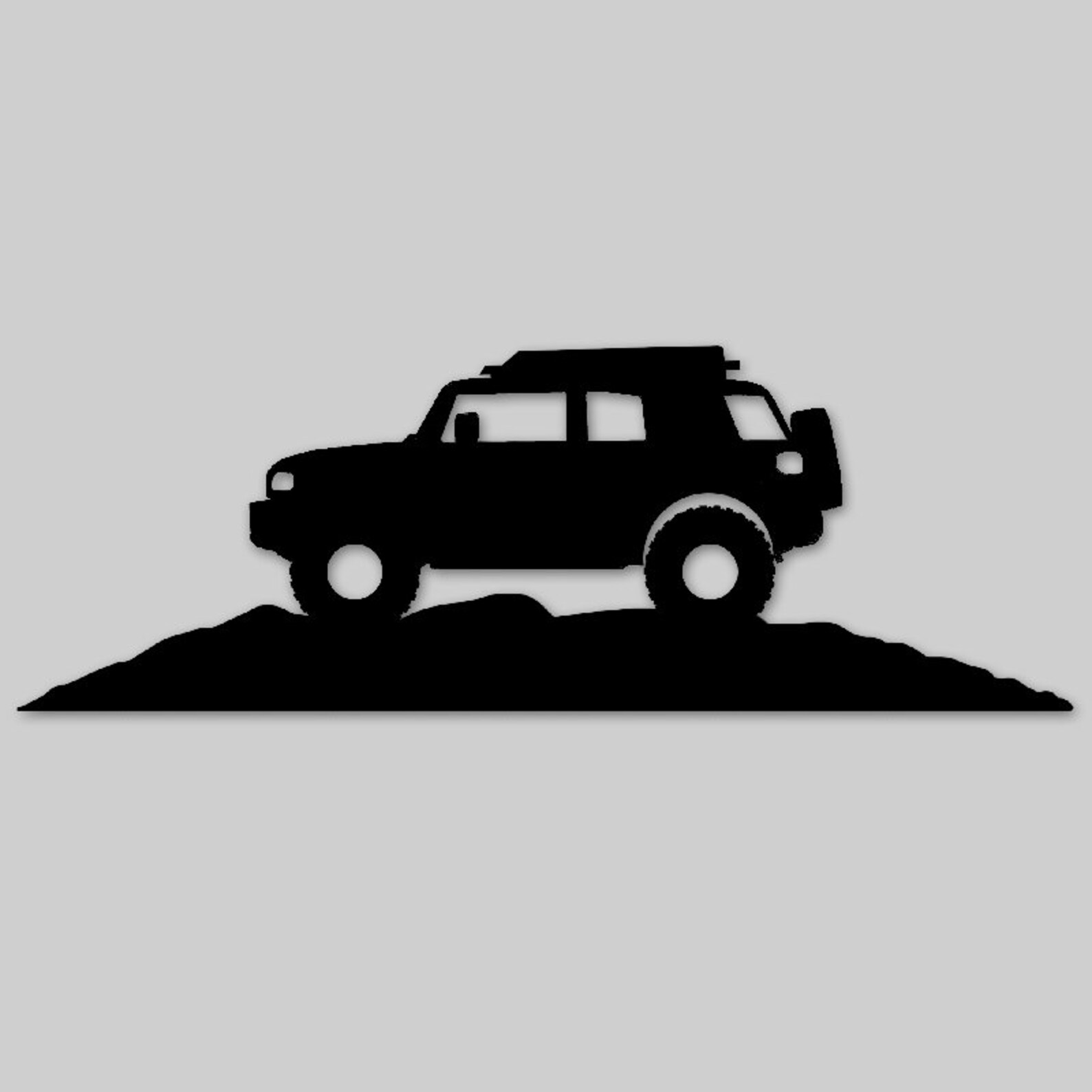 Toyota FJ Cruiser Windshield Decal Sticker 2 count Etsy