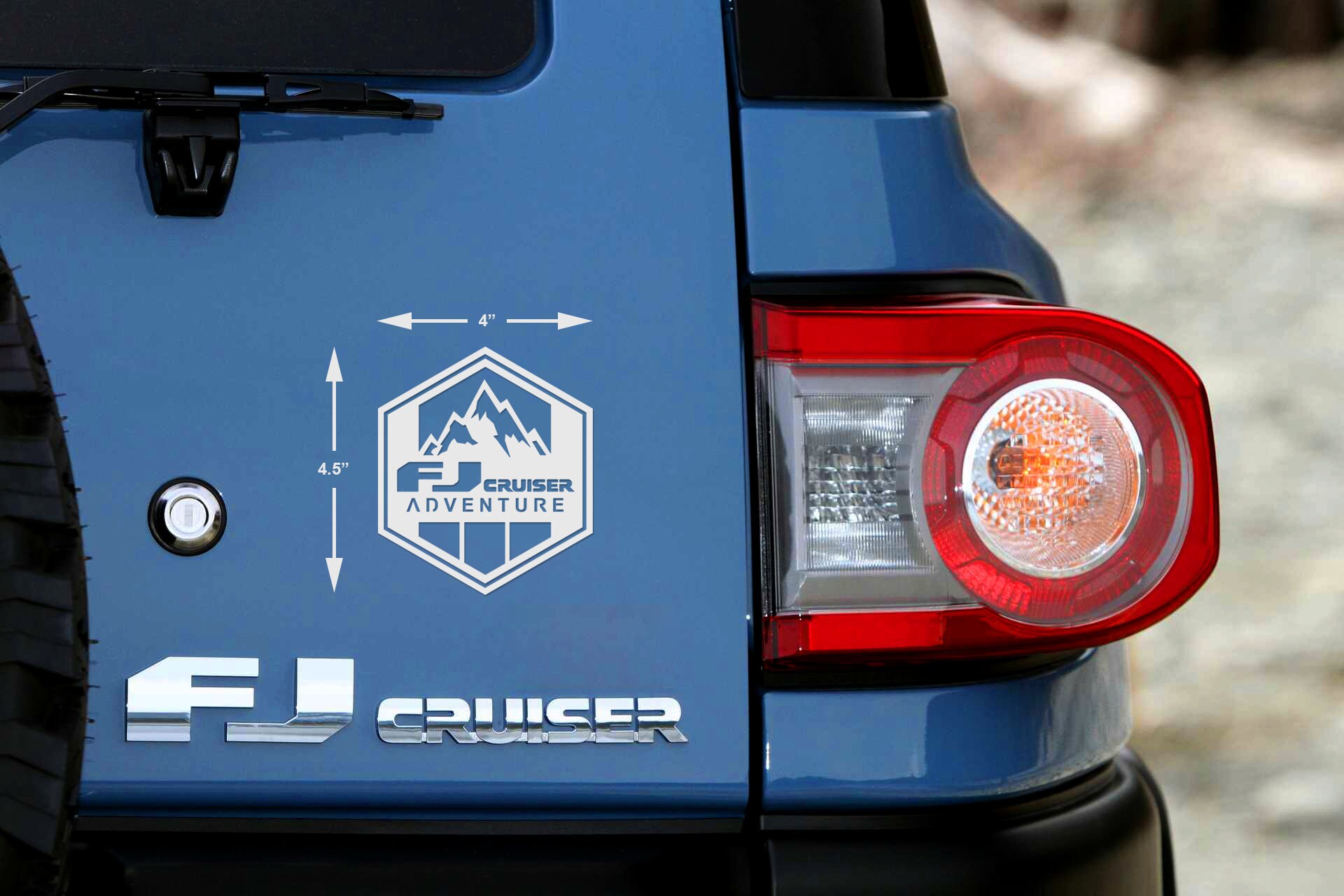 FJ Cruiser Adventure Window Sticker Decal - Etsy