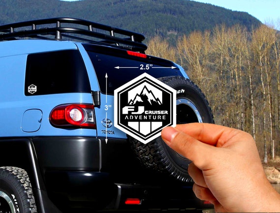 FJ Cruiser Adventure Window Sticker Decal - Etsy
