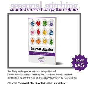 Three Leaf Clover Cross Stitch Pattern, Shamrock Modern Cross Stitch, St Patrick Cross Stitch, Gift for Him, Irish Luck Charm, Irish Gift image 5