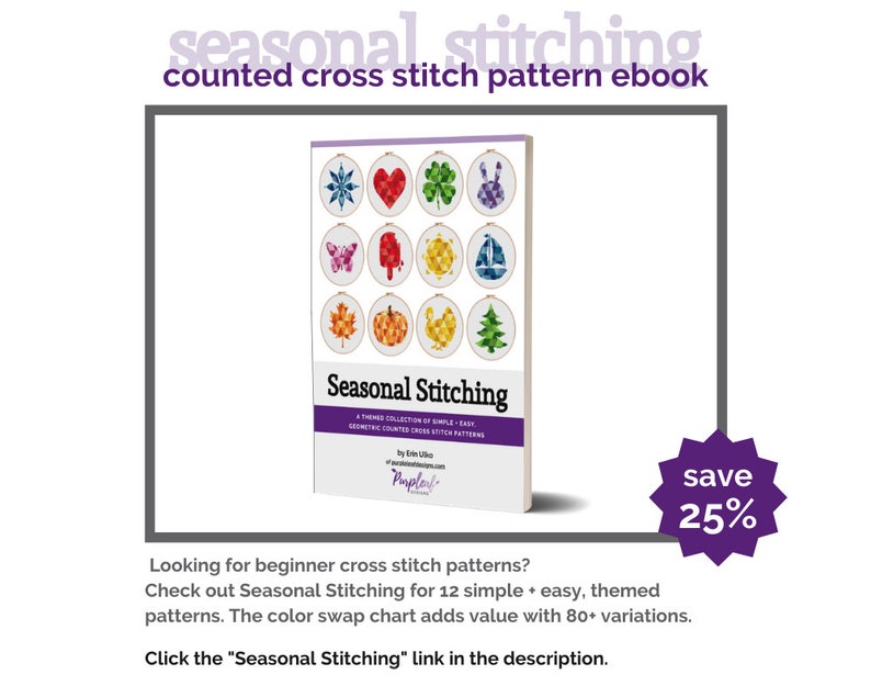 Three Leaf Clover Cross Stitch Pattern, Shamrock Modern Cross Stitch, St Patrick Cross Stitch, Gift for Him, Irish Luck Charm, Irish Gift image 5